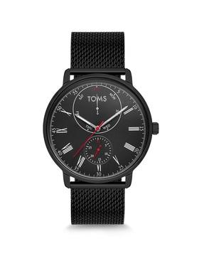 analogue watch with metallic strap-t1899c-g