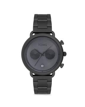 analogue watch with metallic strap-t1997a-g