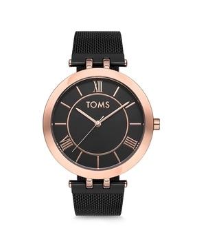 analogue watch with metallic strap-t81874c-r