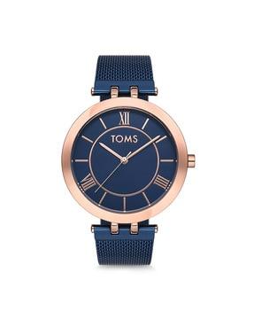 analogue watch with metallic strap-t81874c-t