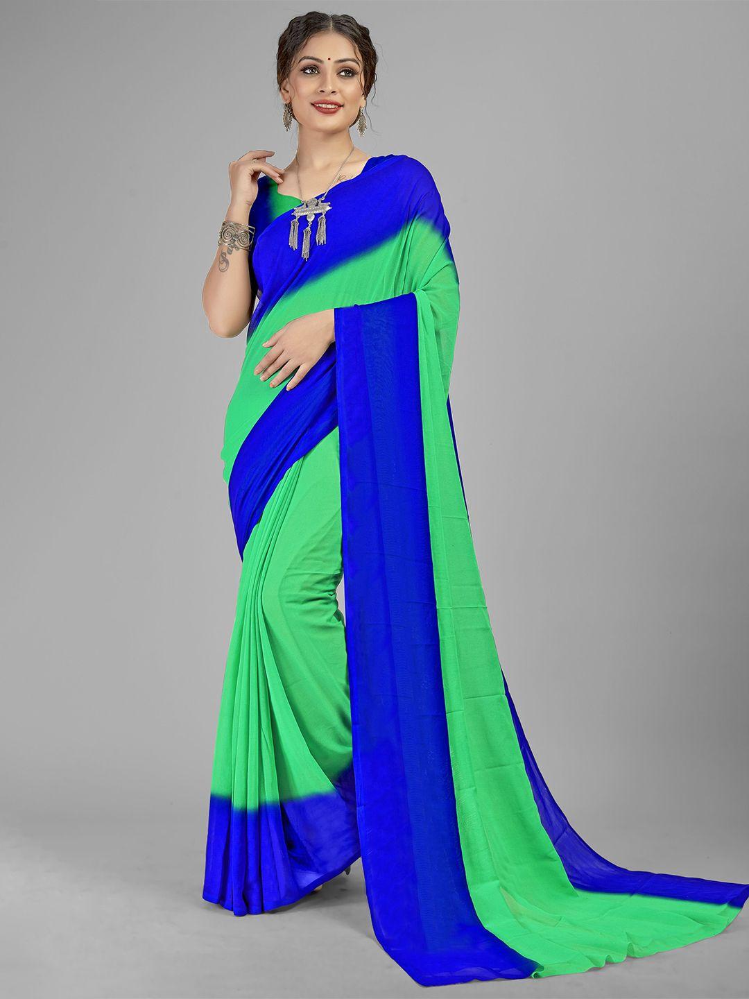 anand sarees ombre dyed saree