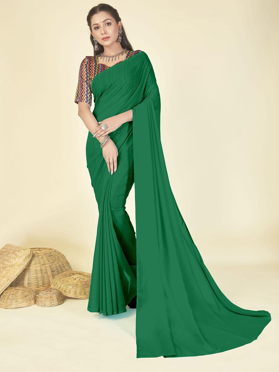anand sarees poly georgette saree