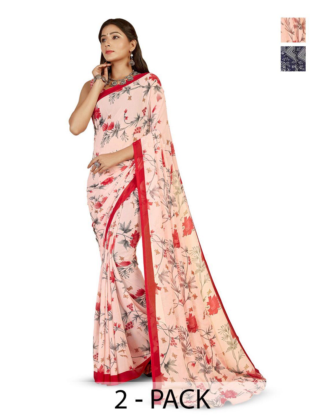 anand sarees poly georgette saree