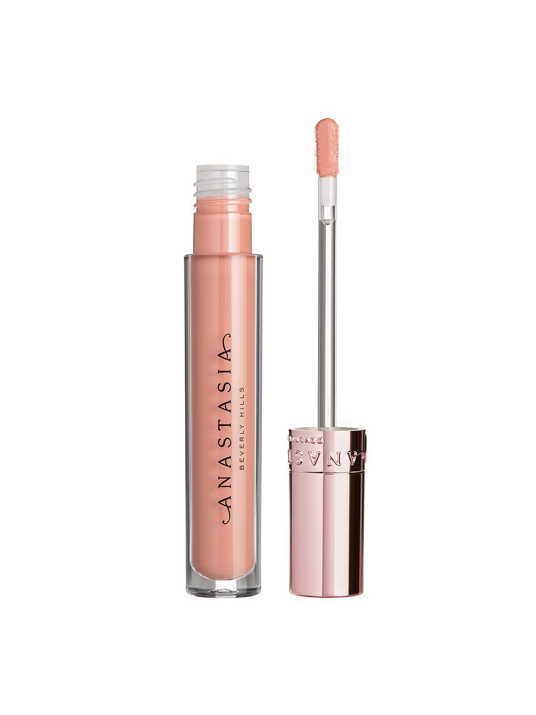 anastasia beverly hills long-lasting vanilla-scented lip gloss 4.7ml - peachy nude