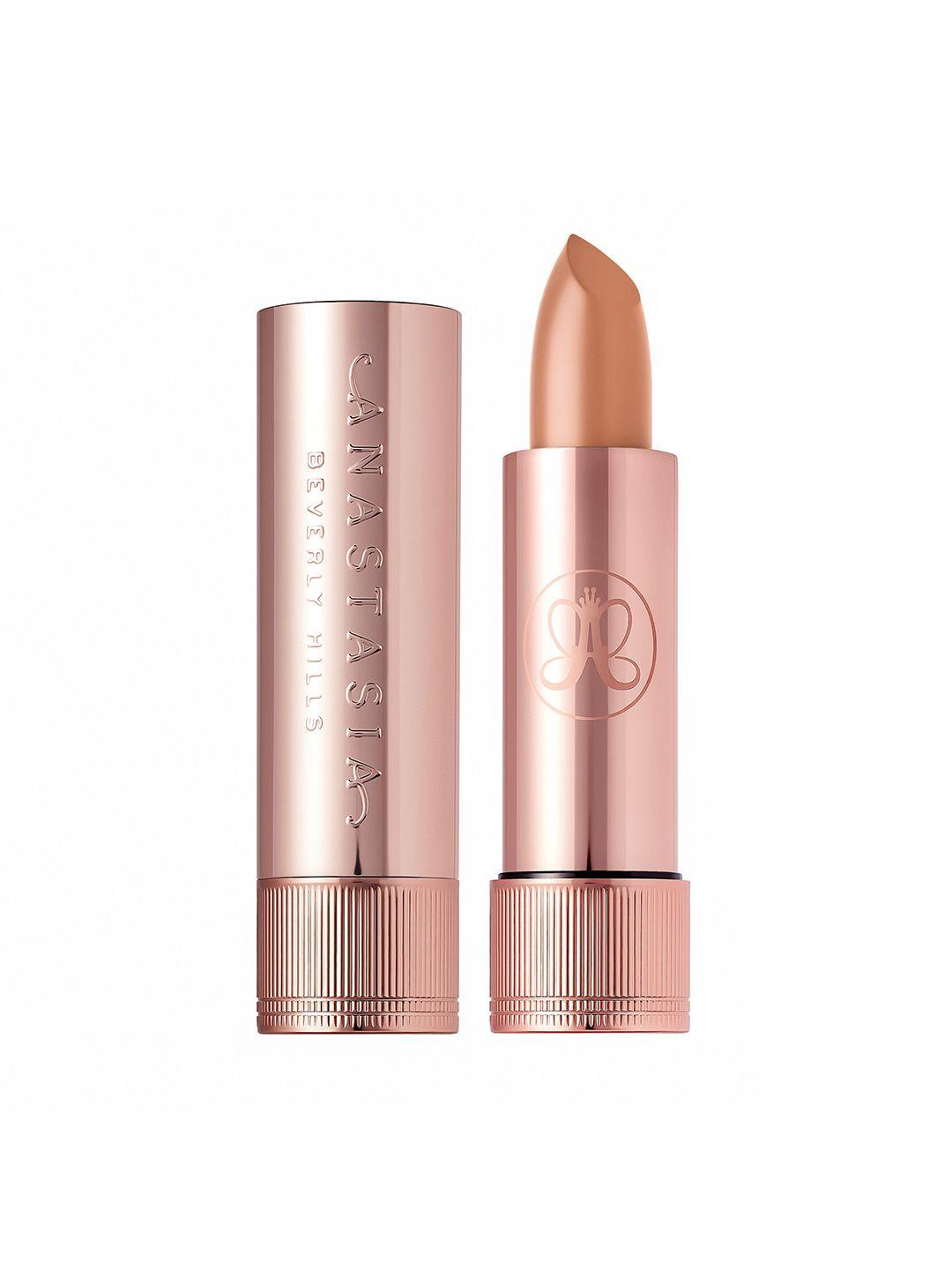 anastasia beverly hills paraben free satin lipstick 3 g - butterscotch