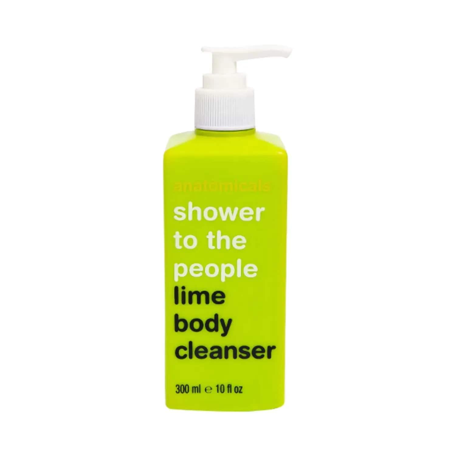 anatomicals lime body cleanser (300ml)