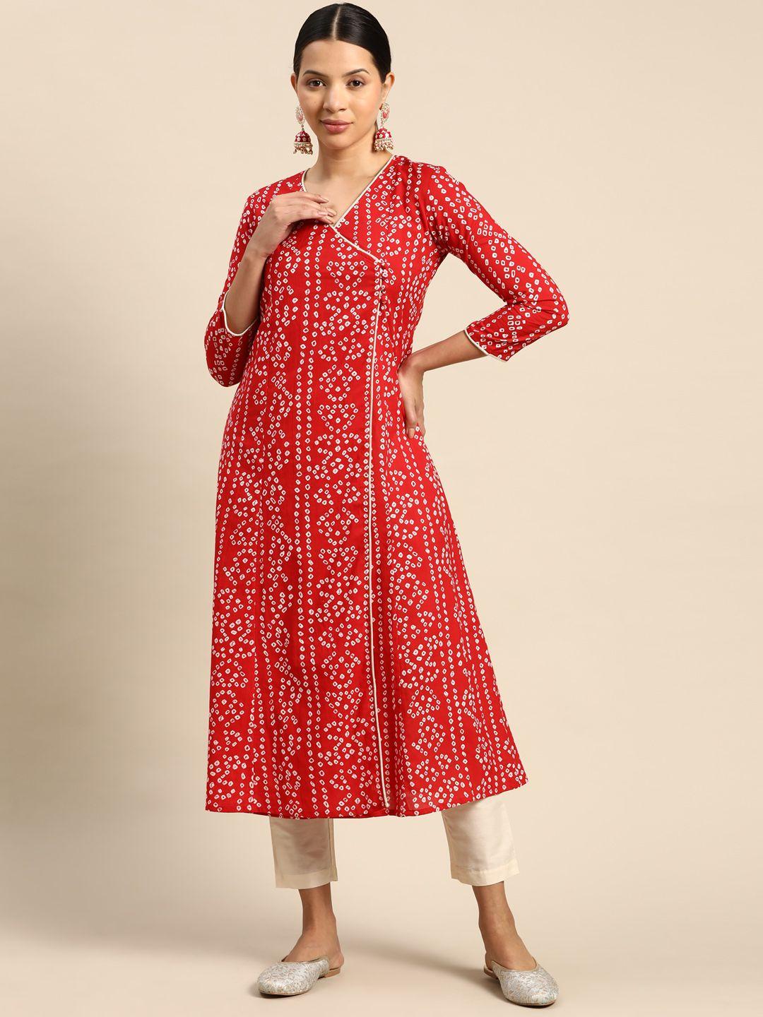 anayna bandhani printed kurta