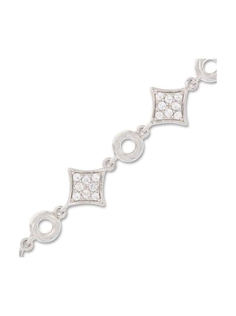 anayra 92.5 sterling silver sparkling bracelet for women