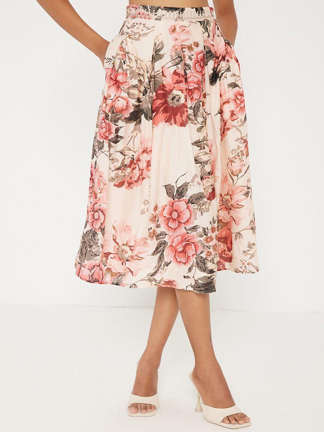 ancestry-floral-printed-pleated-skirt