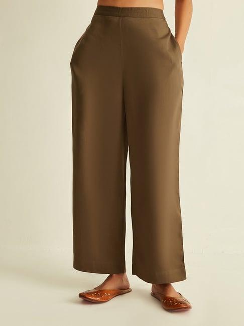ancestry olive trousers