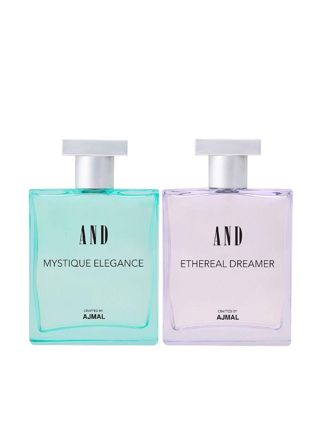 and pack of 2 mystique elegance & ethereal dreamer eau de parfum - 100ml each