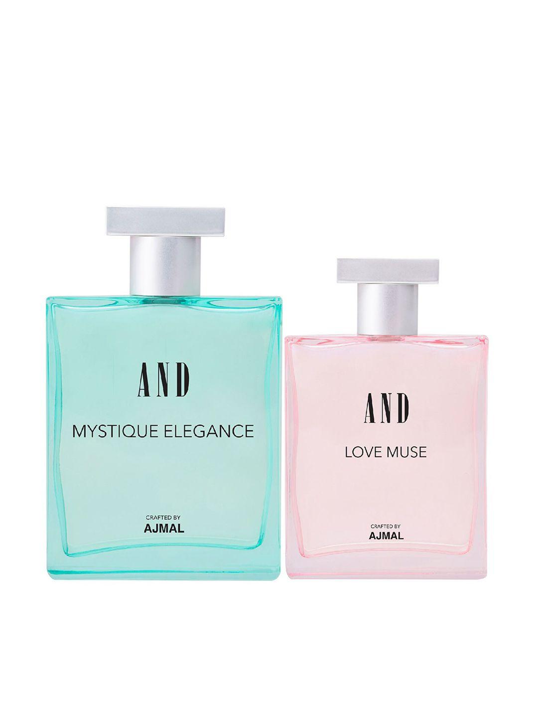 and set of 2 mystique elegance edp & love muse edp - crafted by ajmal