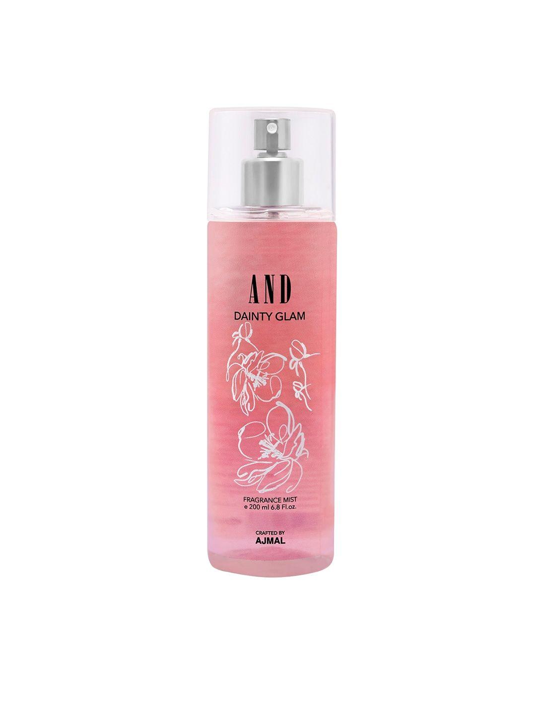 and women dainty glam mist - 200 ml crafted by ajmal