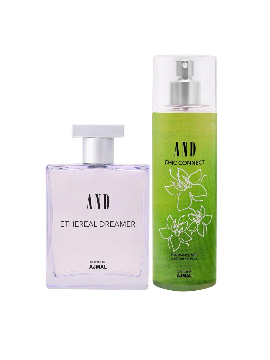 and women ethereal dreamer perfume with fragrance mist