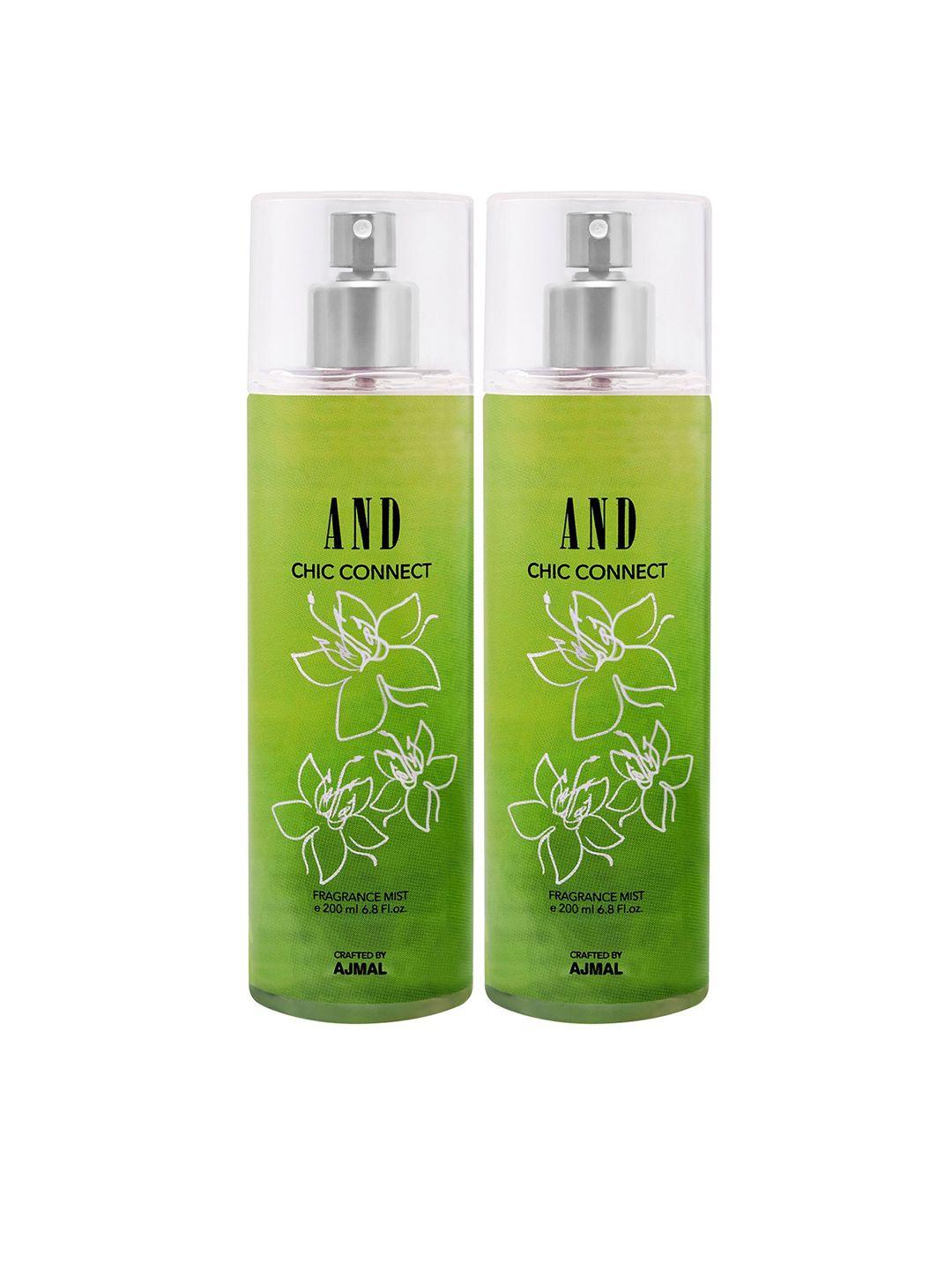 and women pack of 2 body mist