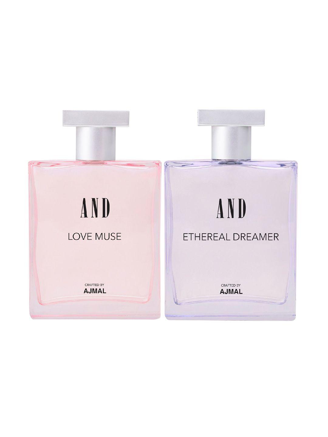 and women pack of 2 love muse edp & ethereal dreamer edp perfume