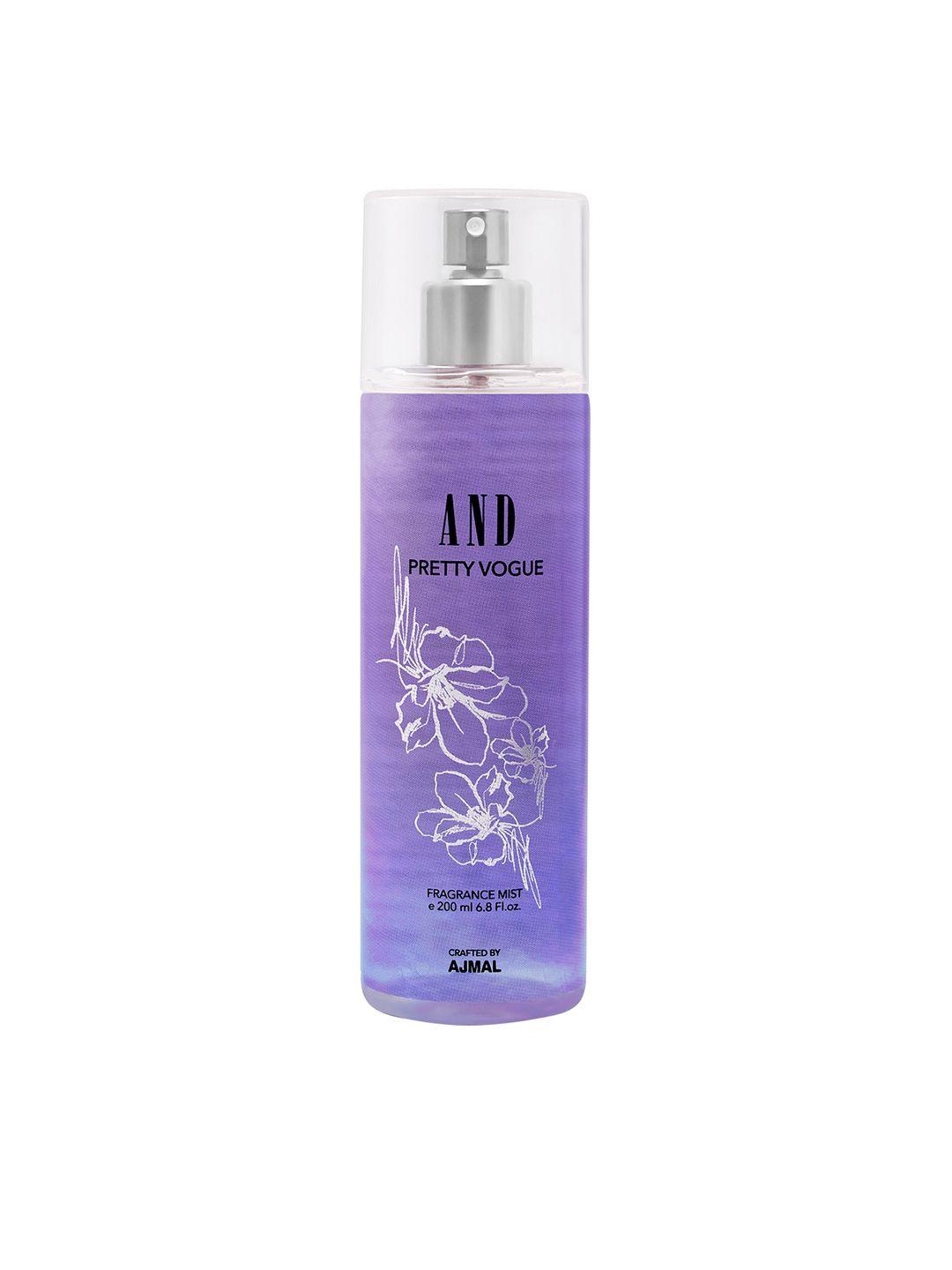 and women pretty vogue mist - 200 ml crafted by ajmal