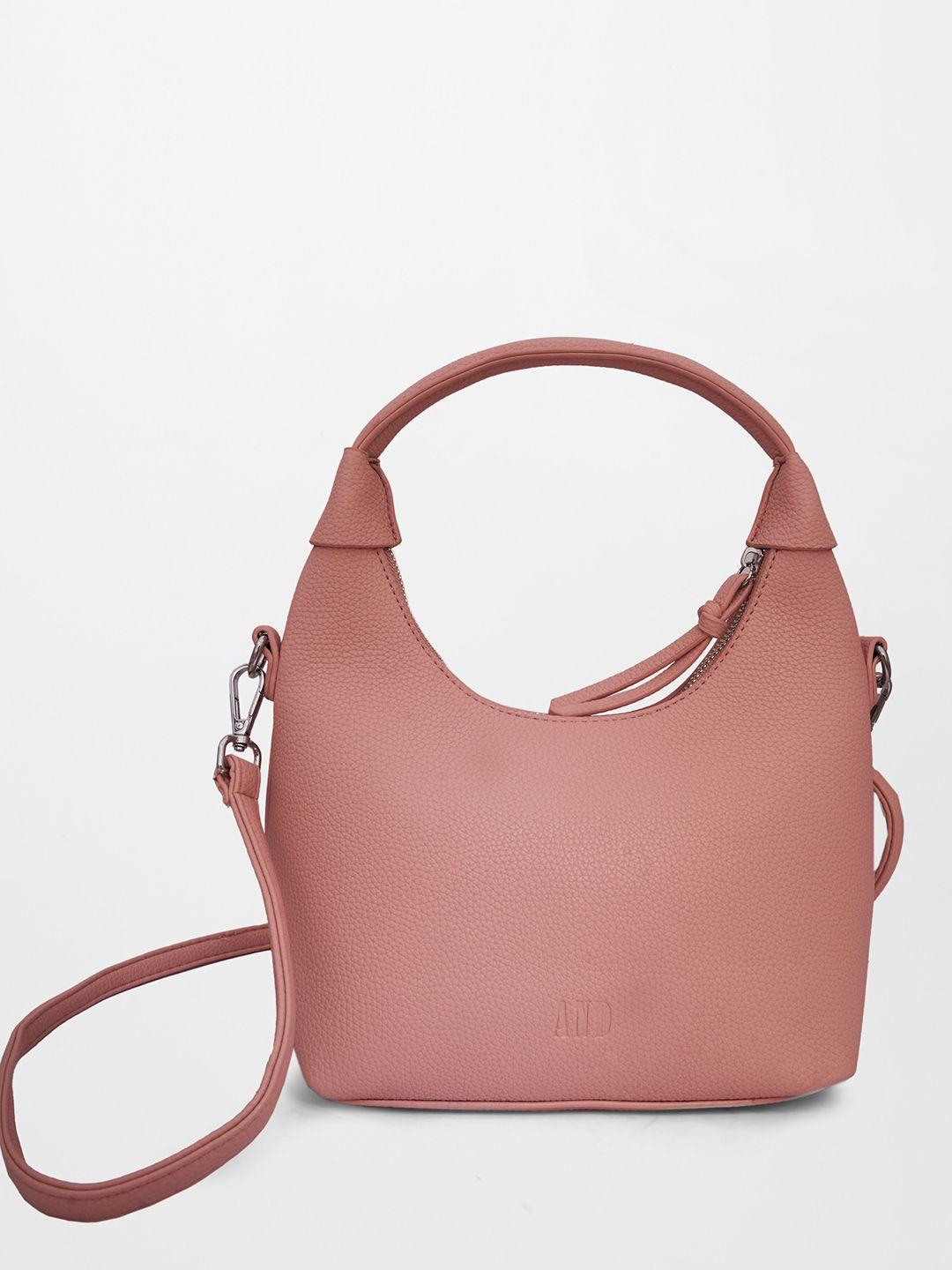 and textured structured handheld bag