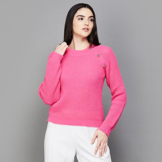 and women knitted pullover sweater