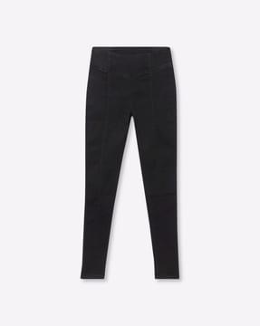 and women trousers & pants, black, 26