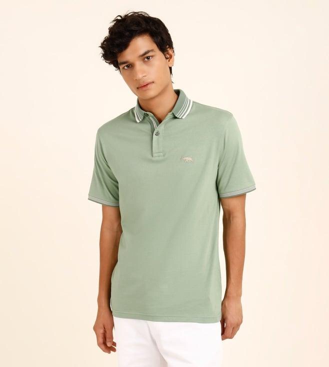 andamen green art of leisure faded fern polo t-shirt