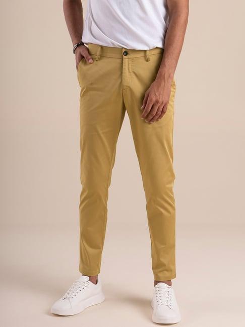 andamen khaki slim fit chinos