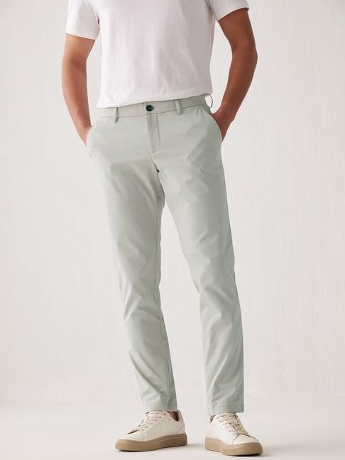 andamen light grey slim fit chinos