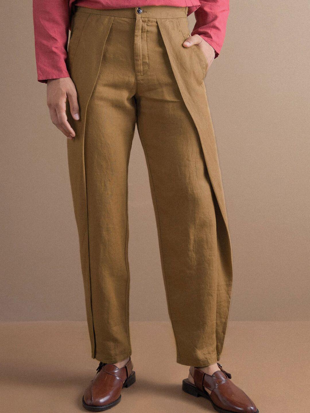 andamen men beige trousers