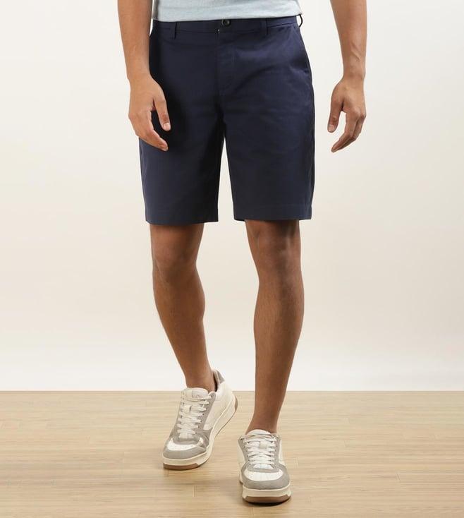 andamen navy men's casual shorts - regular fit