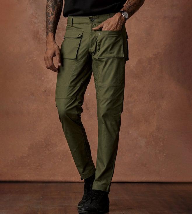 andamen olive escape men's cargo pant - regular fit