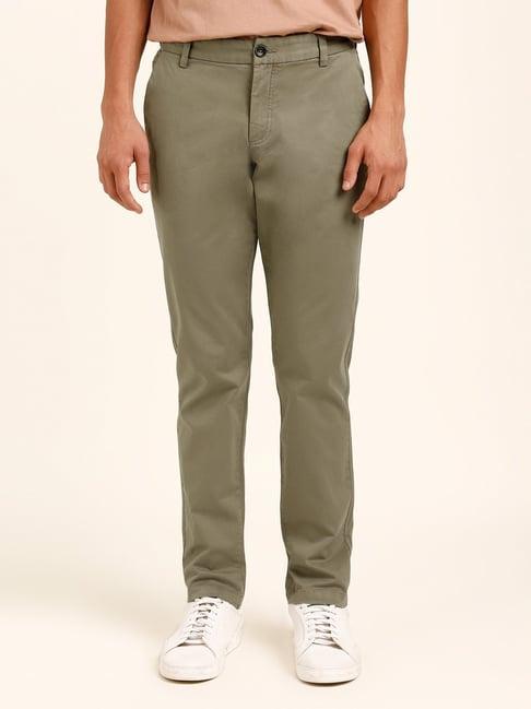 andamen olive slim fit chinos