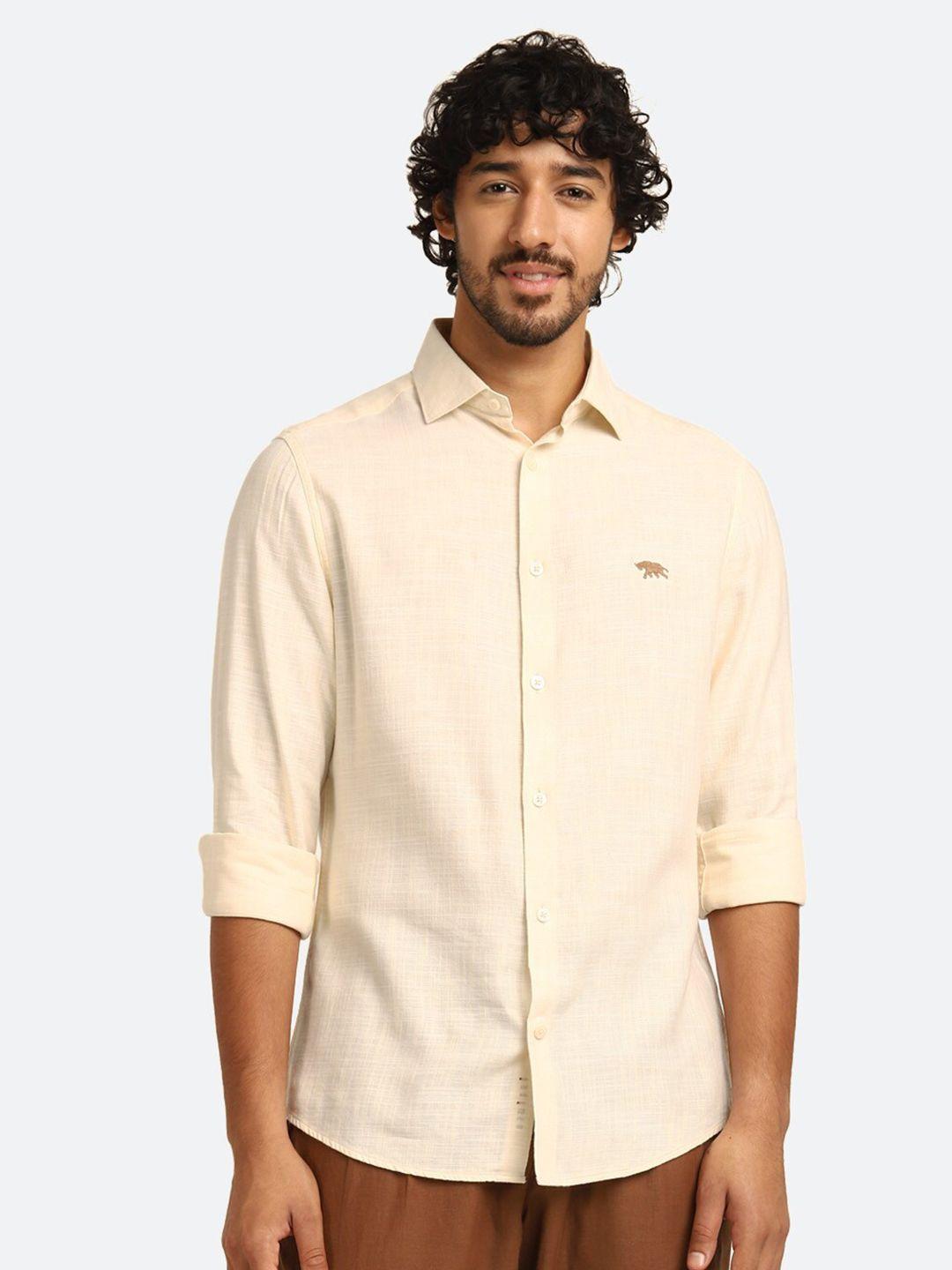 andamen premium slim fit linen casual shirt