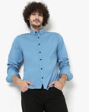 andrew shirt with spread collar