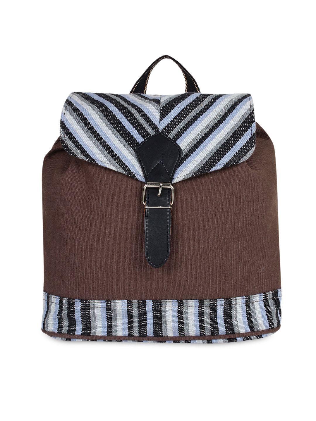 anekaant women brown backpack
