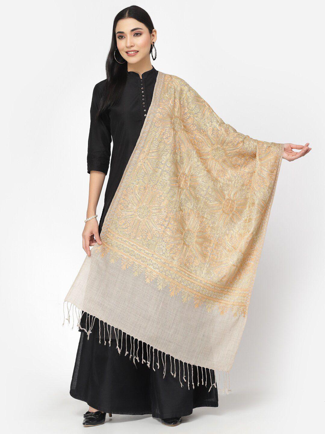 anekaant women woven design stole