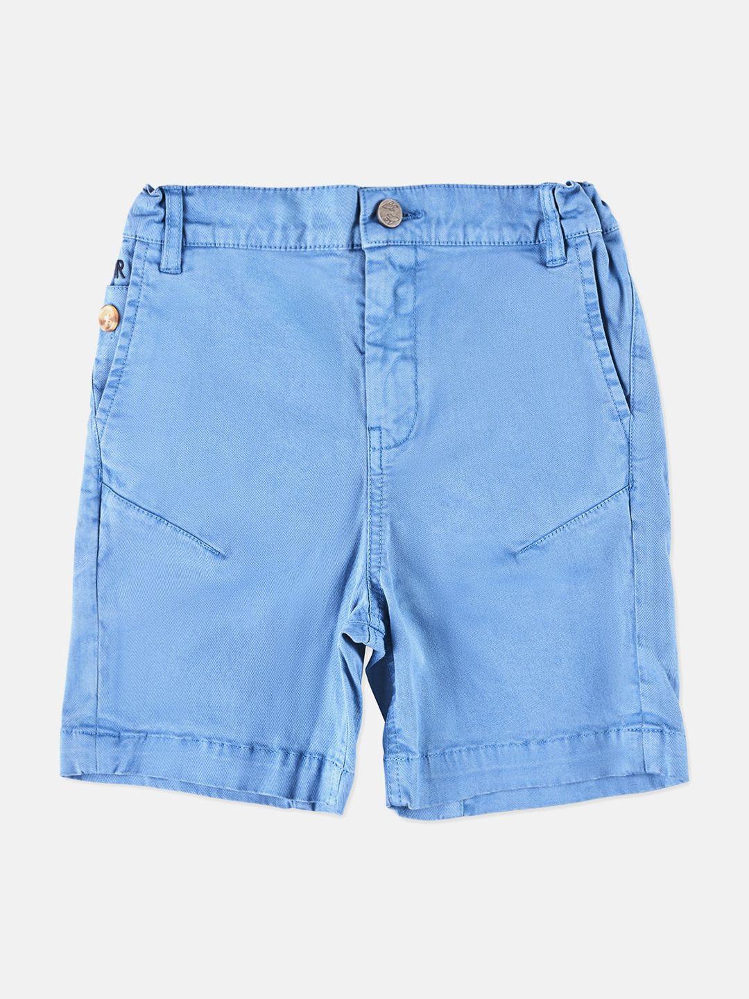 angel & rocket boys mid rise cotton cambric slim fit shorts