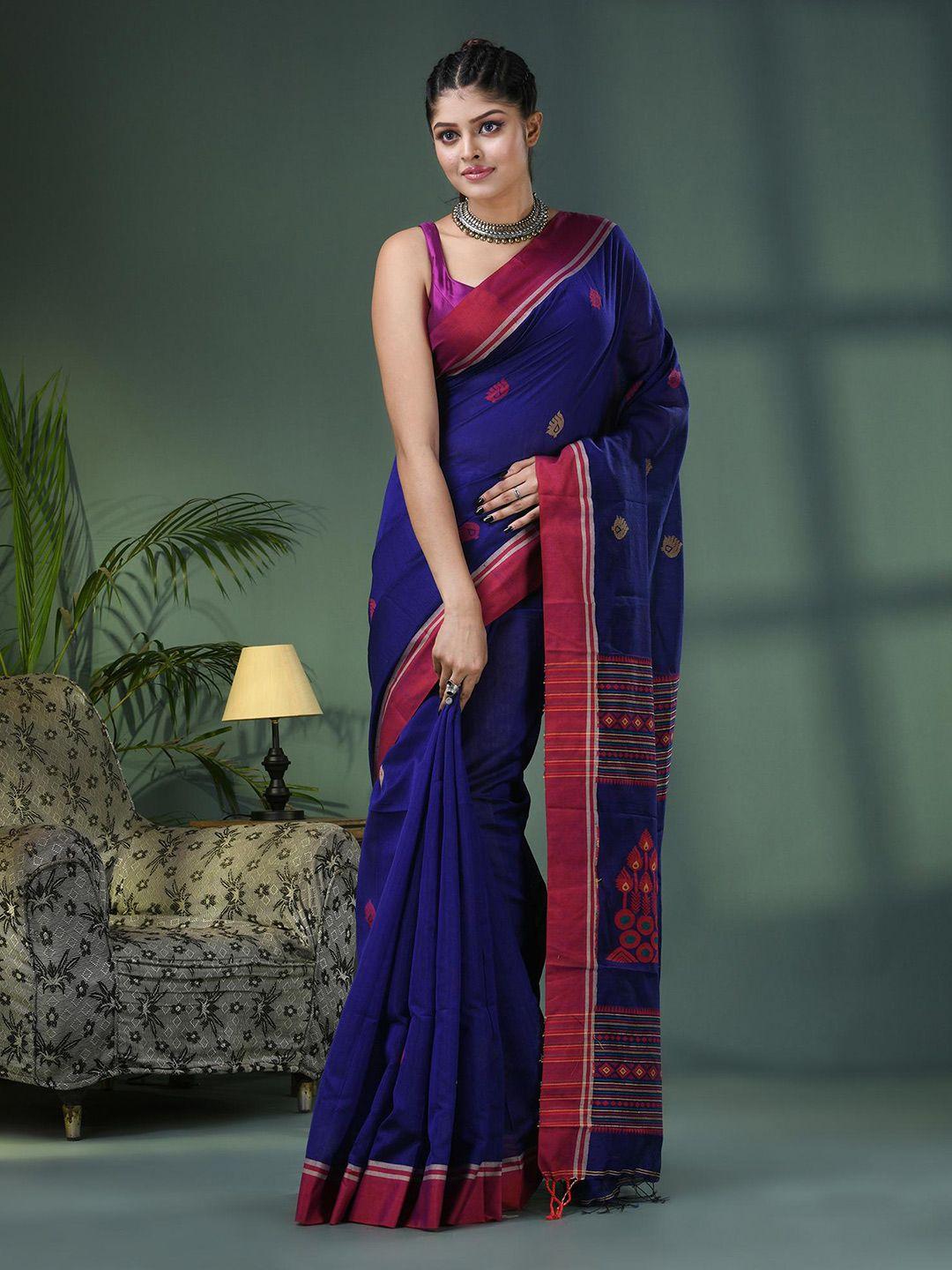 angoshobha ethnic motifs woven design saree