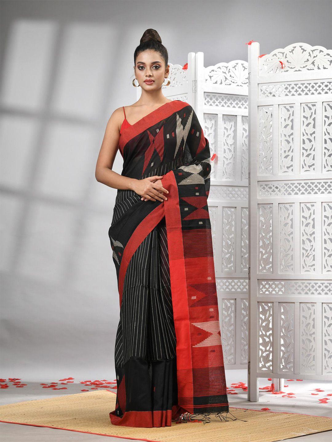 angoshobha ethnic woven design saree