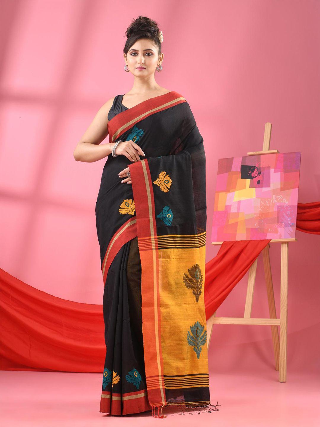 angoshobha ethnic woven design saree