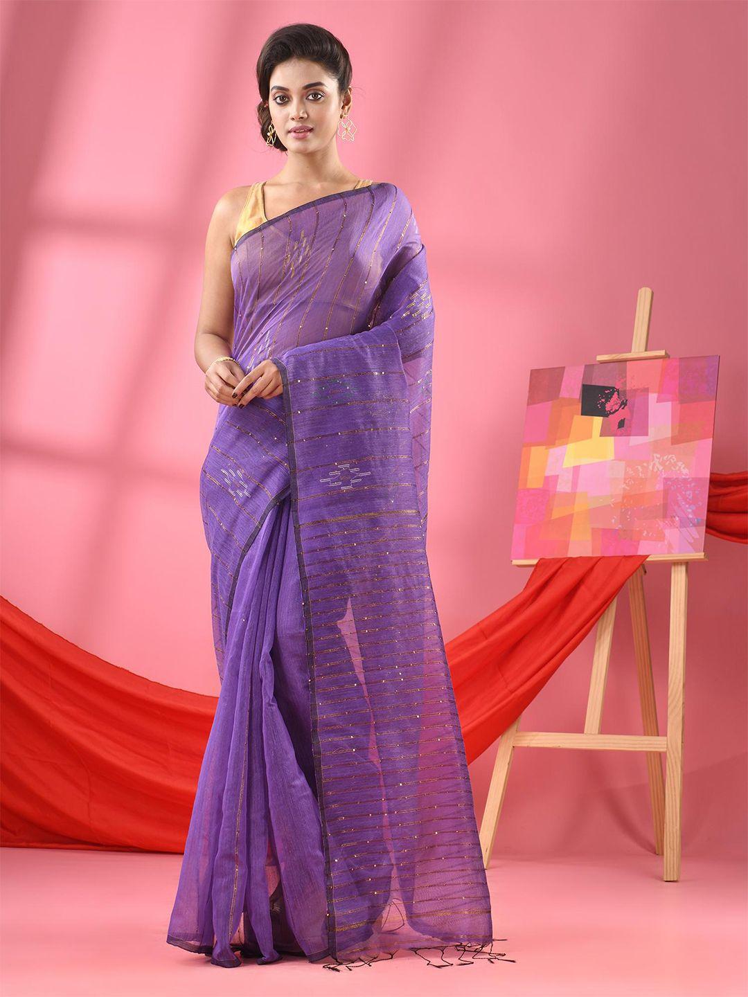 angoshobha striped saree