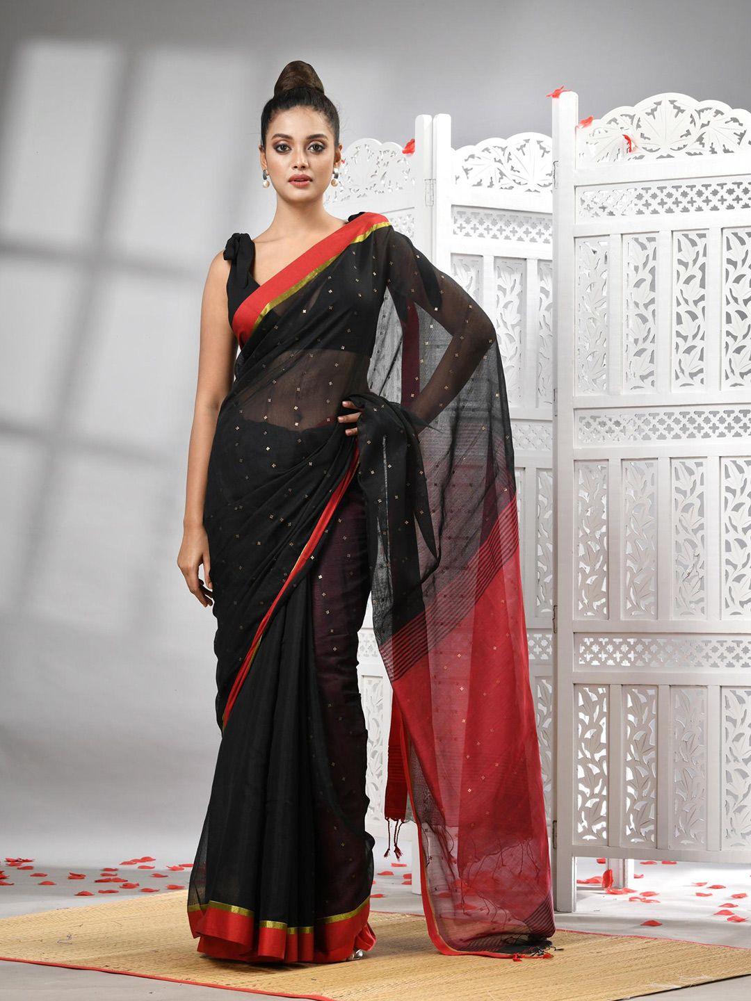 angoshobha striped woven design saree