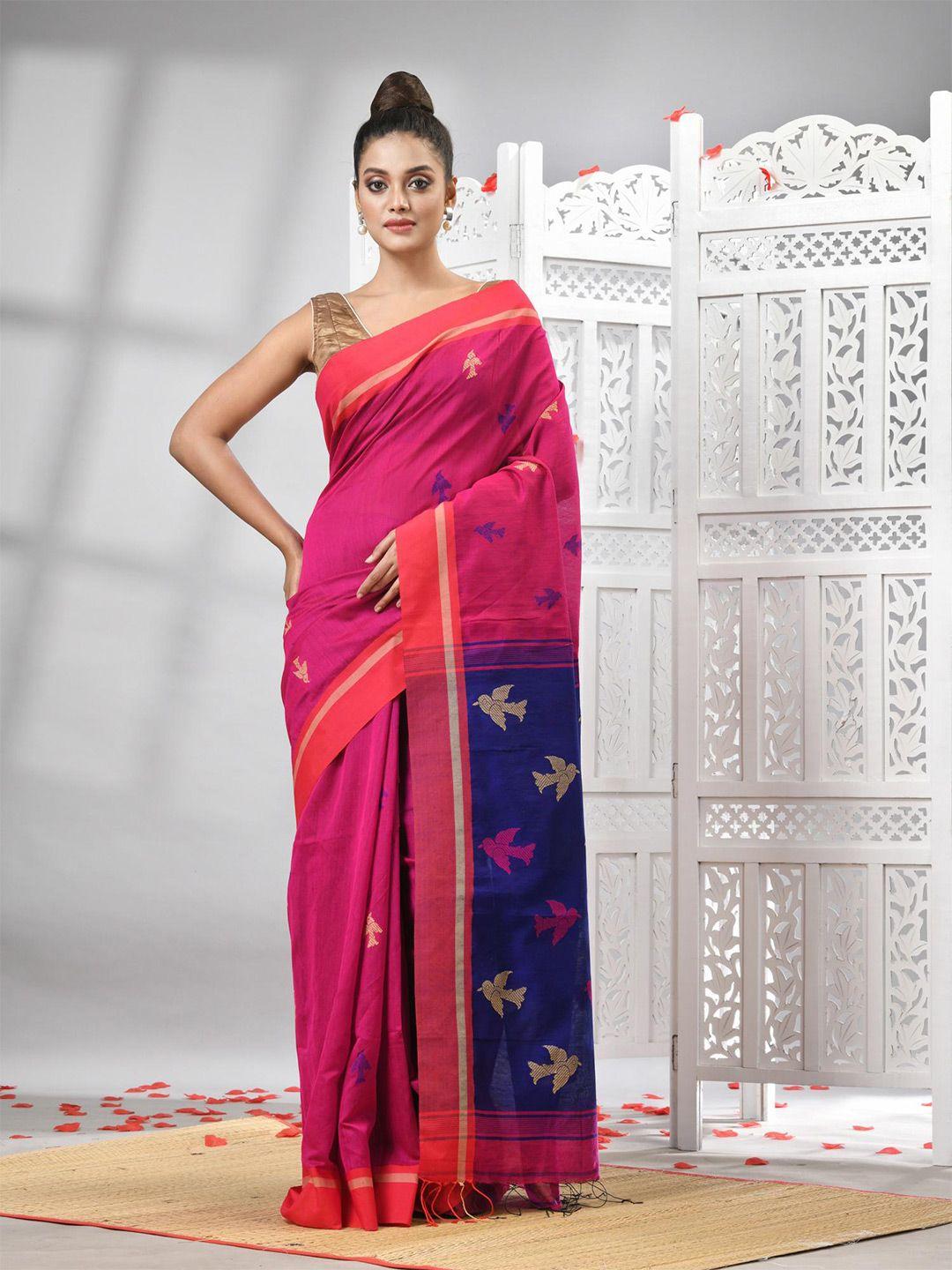 angoshobha woven design ethnic motifs saree