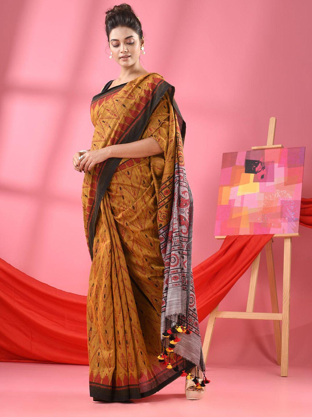 angoshobha woven design saree