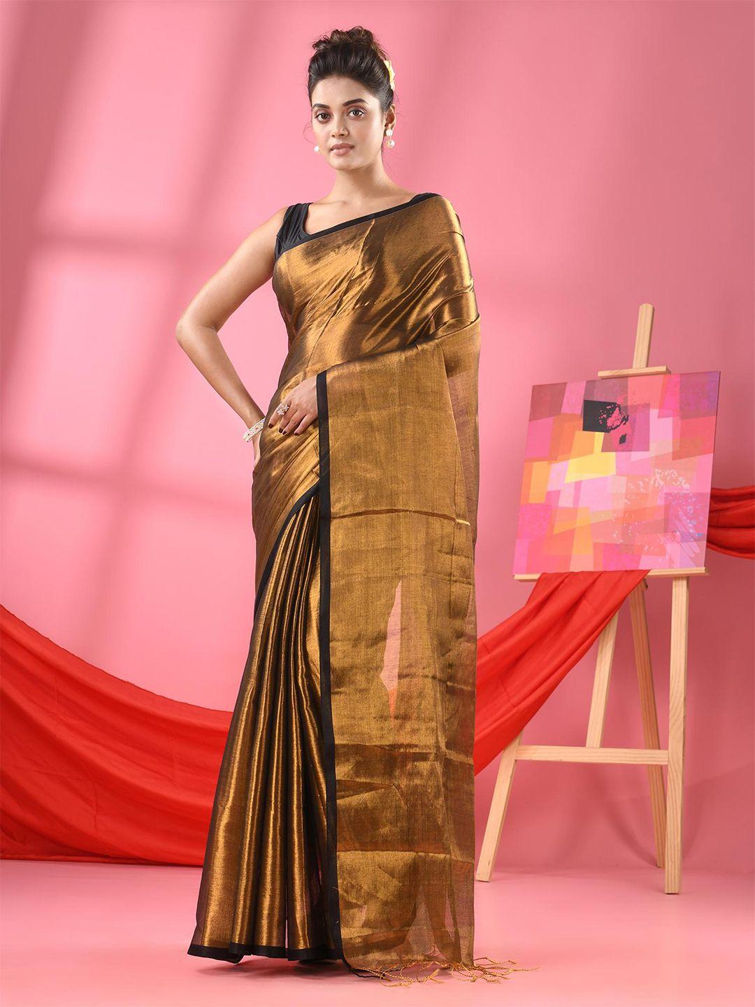 angoshobha woven design zari pure cotton saree