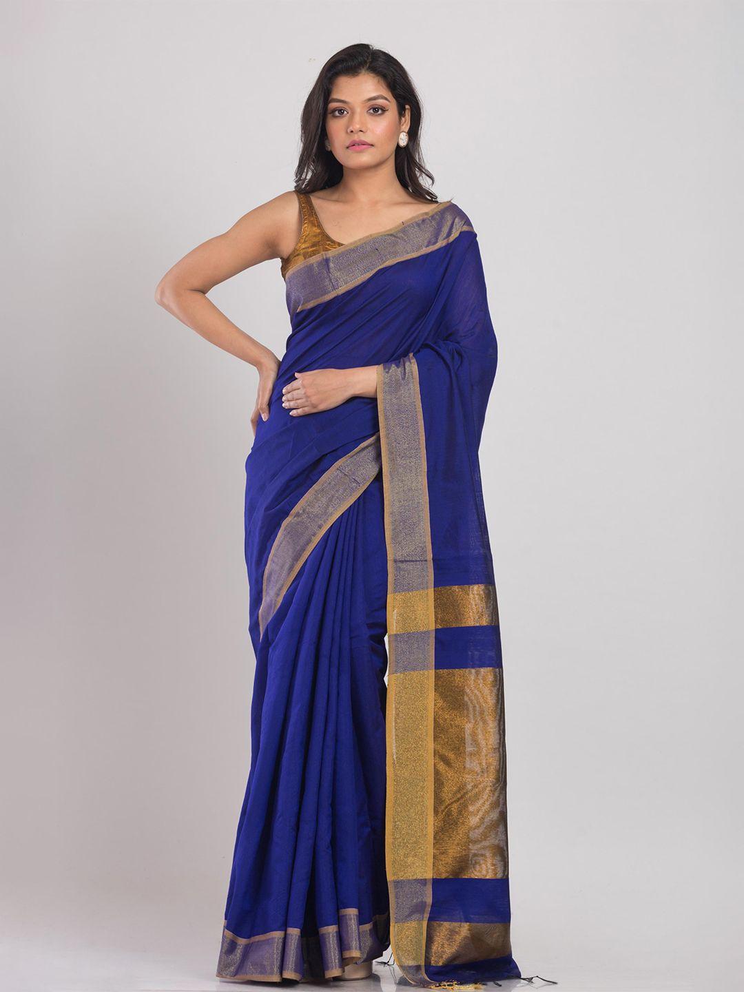 angoshobha zari silk cotton saree