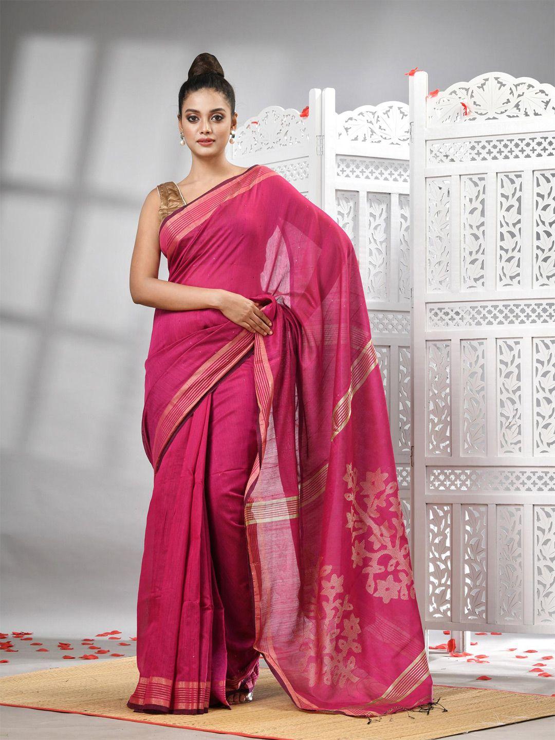 angoshobha zari woven design saree