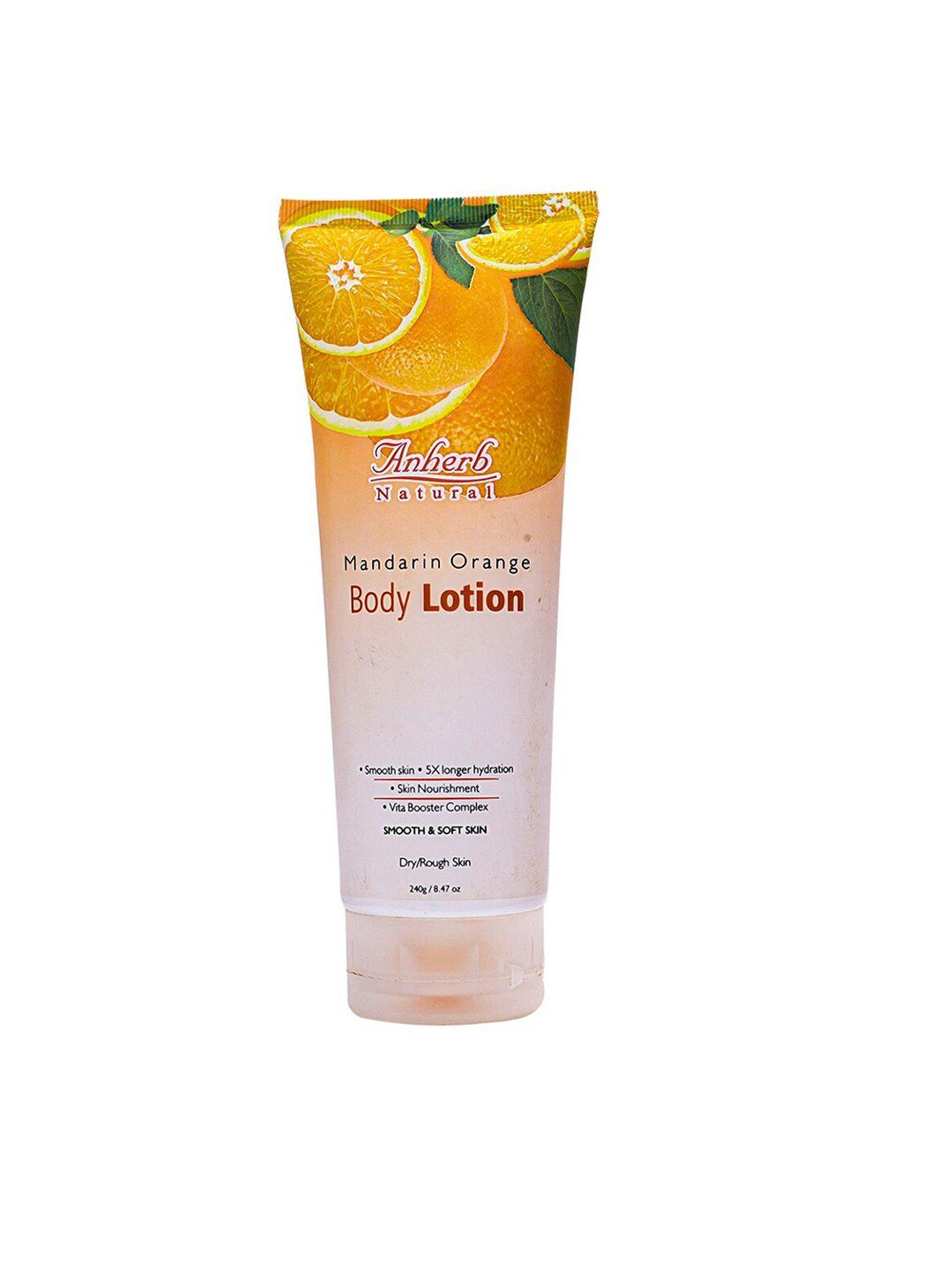 anherb natural orange body lotion 240g