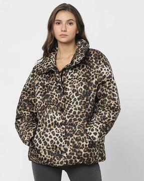 animal print jacket