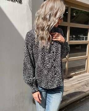 animal print relaxed fit shirt