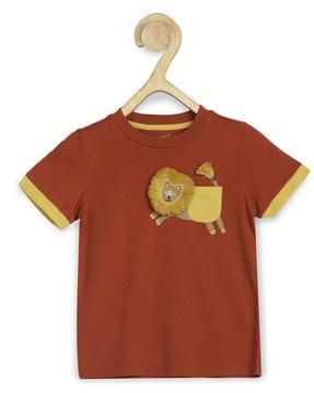 animal print t-shirt